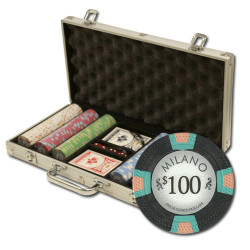 Poker Set "Milano" 300  (100$-10,000$)