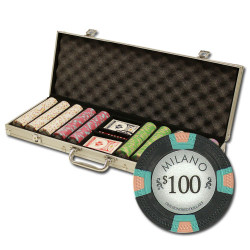 Poker Set "Milano" 500  (25$ - 10,000$)